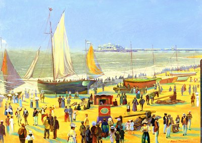 Ghosts on Brighton Beach by Robert Tyndall